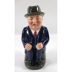 Royal Doulton‎ Toby Jug Cliff Cornell Fluxes Cleveland Flux Co NICE!